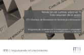 Rendicion de cuentas sobre TI. Foto-resumen de la sesion (Spanish)