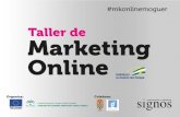 #mkonlinemoguer Taller de Marketing Online para empresarios