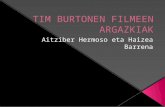 Tim Burtonen Filmeen Argazkiak