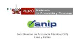 Presupuesto Participativo 2011 - SNIP