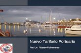 Presentacion tarifas portuarias