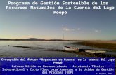 Concepción del futuro “Organismo de Cuenca” de la cuenca del Lago Poopó
