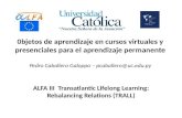 0bjetos de aprendizaje en cursos virtuales y presenciales para el aprendizaje permanente