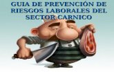 Guía de prevención de riesgos en carnicería. IES San Juan Bosco