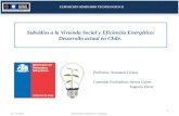 SUBSIDIOS A LA VIVIENDA SOCIAL Y EFICIENCIA ENERGÉTICA: DESARROLLO ACTUAL EN CHILE