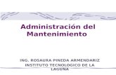 ADMINISTRACION DEL MANTENIMIENTO INDUSTRIAL