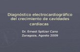 Diagnóstico electrocardiográfico del crecimiento de cavidades cardiacas
