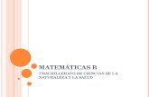 Introducción a las Matemáticas de 1º de Bachillerato