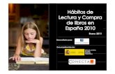 Hábitos de Lectura y Compra de libros en España 2010
