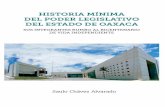 Historia Miníma del Poder Legislativo del Estado de Oaxaca