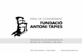 Espai de coneixement Fundació Antoni Tàpies: Desarrollo de una herramienta de difusión de contenidos culturales