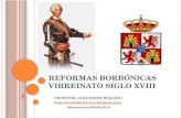Reformas borbonicas virreinato siglo xviii