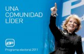 Programa Electoral PP Comunidad Madrid