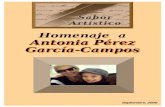 Sabor Artistico, Revista-Homenaje a Antonia Pérez García-Campos