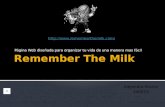 Remember the milk Descripción