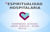 Espiritualidad Hospitalaria !!!