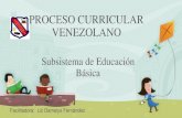 Proceso curricular venezolano