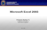 Presentacion Microsoft Excel - Parte 1