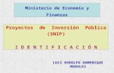 Proyectos de Inversion Publica SNIP