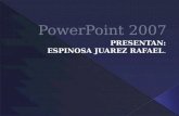 Power point 2007 rafael espinosa.s