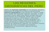 Las Regio Naturales Del Peru(Para Administracion)