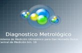 Sesión técnica, sala KM 19, Diagnóstico metrológico a sistemas de medición con tecnología ultrasónica