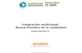 Integración Multicanal: Nueva frontera de la usabilidad