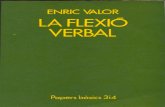 Enric Valor  La Flexio Verbal   Catala Valencia