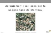 Estudi d'Arranjament i millores per a la segona fase de Montbau