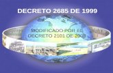 Decreto 2685 de 1999