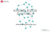 SSTG Presentació pública de Knowledge District