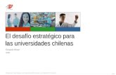 El desafío estratégico para las universidades chilenas