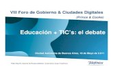 Educación + TICs: el debate- Pablo Marzilli