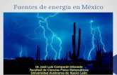 Fuentes de energía en méxico 2012