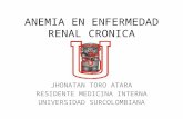 Anemia en enfermedad renal cronica