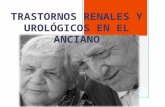 Patologías renales y urológicas en ancianos