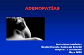 Adenopatias Dra. María Baro