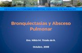 Bronquiectasias Y Abscesos Pulmonares