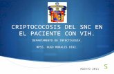 Criptococosis del SNC en el paciente con VIH