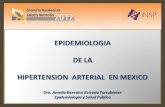 EPIDEMIOLOGIA DE LA HIPERTENSION ARTERIAL EN MEXICO