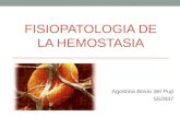 Fisiopatología de la hemostasia