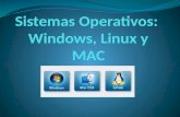 Sistemas operativos: Windows, Linux y MAC