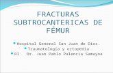 Fracturas Subtrocantericas De Femur Palencia