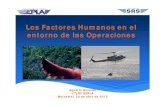 Los factores humanos en el entorno de las operaciones (SEPLA)
