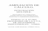 Libro apuntes ampliación de cálculo (integrales)