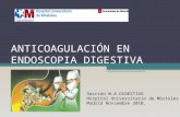 Anticoagulaci³n en endoscopia digestiva