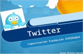 Presentación y uso institucional de twitter