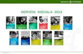 Presentació memòria 2013 serveis socials
