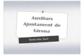 Auxiliars Ajuntament Girona - Tema 21