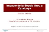 Impacte de la sepsia greu a Catalunya
